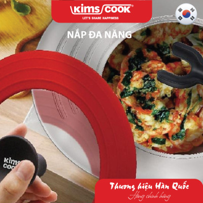 Nắp đậy đa năng từ size 16cm đến 32cm Kims Cook