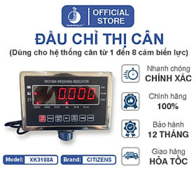 Đầu Chỉ Thị Cân Điện Tử XK3108A