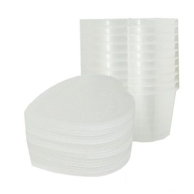 Sét 50 Khuôn Làm Bánh Flan Rau Câu Sữa Chua Hình Trái Tim Có Nắp 