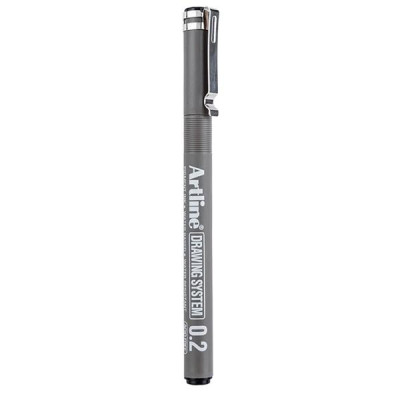 Bút Vẽ Kỹ Thuật 0.2 mm - Artline EK-232-BK - Màu Đen