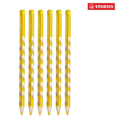 Bộ 6 cây bút chì màu STABILO EASYcolors, thuận tay trái (CLE33L/6) - Xanh dương (405)