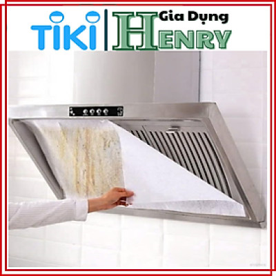 Cuộn Màng Lọc Giấy Lót Cho Máy Hút Mùi, Hút Bụi Nhà Bếp Ngăn Chặn Dầu Mỡ Bám