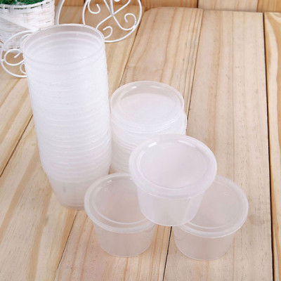 Combo 50 Khuôn Làm Bánh FLan Sữa Chua Rau Cau Có Nắp ( ĐK 7cm )