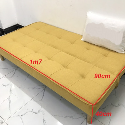 Bộ ghế sofa giường 1m7x90, sofa phòng khách sivali SFB03-