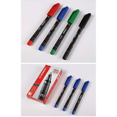 Bút viết CD STABILO OHPen F 0.7mm HP842F - Xanh