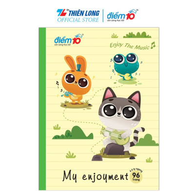 Bộ 5 Tập học sinh 96 trang 4 ô ly ngang 60 gsm Điểm 10 TP-NB072 (hình ngẫu nhiên)