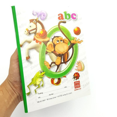 Combo 5 Vở Class ABC - 4 Ô Ly 96 Trang ĐL 100g/m2 - Hồng Hà (Mẫu Màu Giao Ngẫu Nhiên)