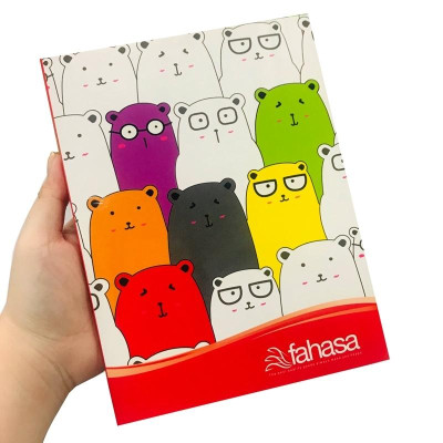 Tập Học Sinh Family - 4 Ô Ly - 200 Trang (Mẫu Màu Giao Ngẫu Nhiên)