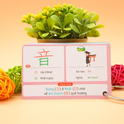 Flashcard Hack Não 220 Kanji N5 - Hướng Dẫn Học Qua Câu Chuyện
