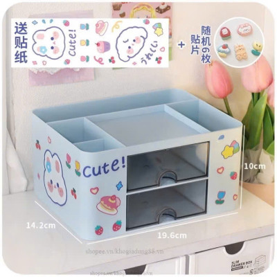 Hộp Đựng Bút Dễ Thương Cho Trẻ Em Gái – Hộp Để Bàn Văn Phòng Phẩm, Bảo Quản Đa Chức Năng Cho Học Sinh Tiểu Học - HÀNG CHÍNH HÃNG MINIIN