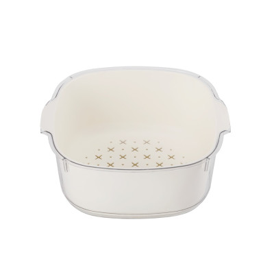 Bộ thau rổ Rose Elmich EL0269, EL0270, EL0271, Hàng chính hãng, Size 17,23,28cm, nhựa PP an toàn sức khỏe, 2 lớp - JoyMall