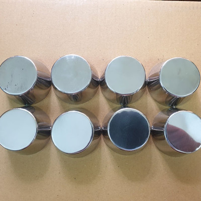 Bộ 20 Khuôn Làm Bánh Inox 304 Có Nắp ( 7cm ) Làm Bánh Flan , Rau Câu , Cupcake, Làm Đá Không Gỉ