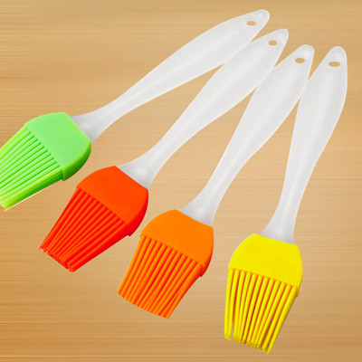 Combo 2 Cây Cọ Silicon Cán Trong Quét Dầu, Bơ, Kem Trang Trí Bánh (ngẫu nhiên)- Hàng Loại 1