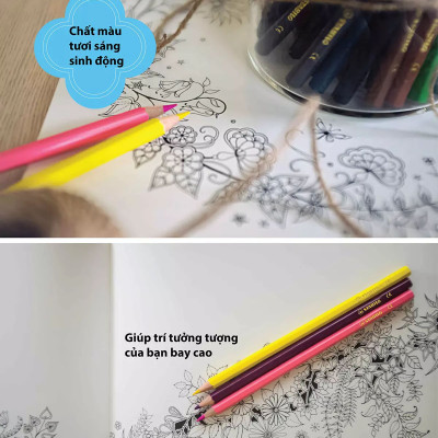 Chì màu STABILO Swan - Xanh Cyan (450)