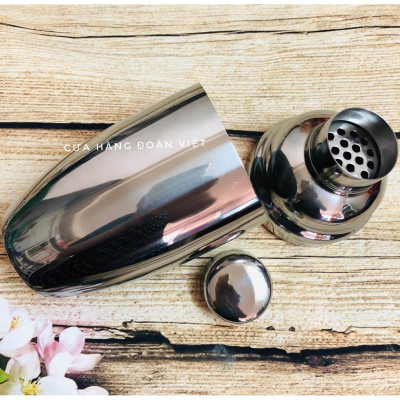 [MỚI] Bình Lắc Shaker Inox Dày 550 cc - Pha Chế Cocktail, Trà Sữa. Chuyên phục vụ Sp Gia dụng, Khuôn làm bánh, Dụng cụ h