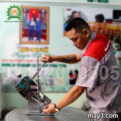Dụng cụ kẹp đầu xúc xích 3A (dập 1 ghim) - Hàng Chính Hãng