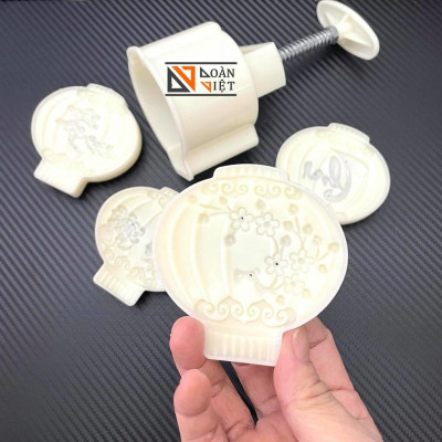 Khuôn Trung Thu 3D Siêu Sắc Nét - Hình Lồng Đèn 4 mặt 150g, mẫu mới 2021. Chuyên phục vụ Sp Gia dụng, Khuôn làm bánh, Dụ