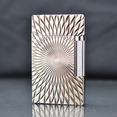 Vỏ Hột Quẹt Bật Lửa Upon Gas Đá D39T Họa Tiết Khắc Hoa Văn Đẹp Độc Lạ - Dùng Gas Đá Cao Cấp
