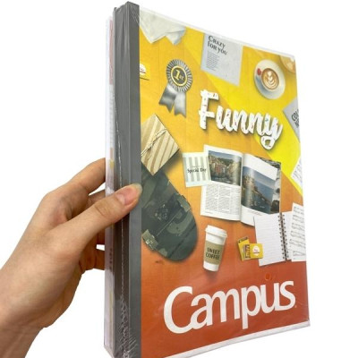 Vở Gift 200 Trang - Campus NB-BSGIF200 (Mẫu Màu Giao Ngẫu Nhiên)