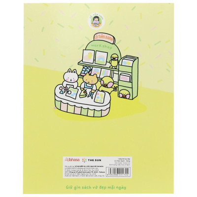 Giấy Kê Tay Cô Tiên Xanh - The Sun - Màu Vàng