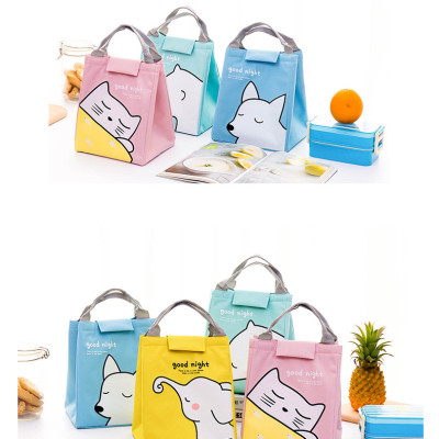 Túi đựng cơm trưa kiểu Nhật - Túi cách nhiệt hình thú dễ thương ( Giao mẫu ngẫu nhiên) - HENRYSA