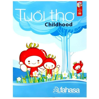 Combo 10 Tập Học Sinh 4 Ô Ly 100 Trang ĐL 80g/m2 - FAHASA + 1 Bao Tập