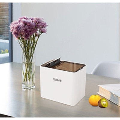 Hộp Đựng Tăm Cảm Ứng Tự Động Thông Minh SVAVO Cao Cấp - Hàng Nhập Khẩu