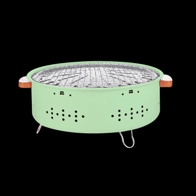 Bếp nướng than hoa cao cấp chất liệu thép chịu nhiệt tốt không gỉ dễ dàng sử dụng, an toàn, kèm vỉ