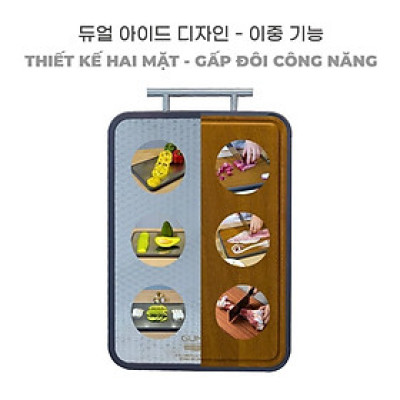 Thớt 2 mặt Gume TGI - 01 Hàn Quốc Hàng chính hãng