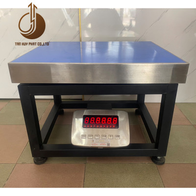 Cân Ghế Điện Tử JPS - Mặt Bàn Cân 500x600MM - Đầu Chỉ Thị Chống Nước