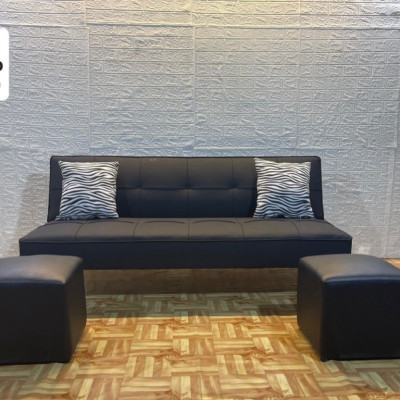 Bộ sofa bed không tay 1m7 tiện lợi Juno Sofa chung cư, căn hộ giá rẻ