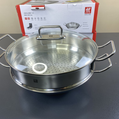 CHẢO TỪ ZWILLING PLUS WOK 32CM KÈM XỬNG HẤP