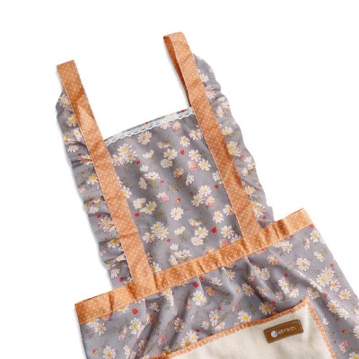 Tạp dề hoa Elmich EL0275, Hàng chính hãng, họa tiết hoa viền ren, vải dày dặn, chống bám bẩn, hạn chế xù lông - JoyMall