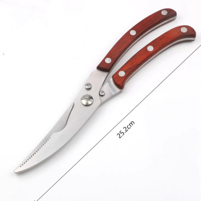 Kéo cắt gà xuất Nhật cán gỗ