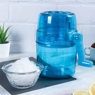 Máy bào đá tuyết mini cầm tay, Máy xay đá bào bằng tay 2 lưỡi bào đá tuyết cực mịn - Chính hãng MINIIN 