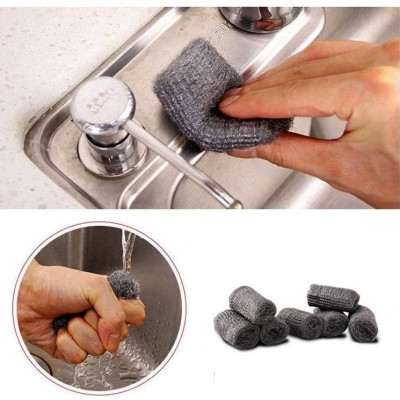 Combo 02 Set mút cọ rửa xoong nồi Echo Metal