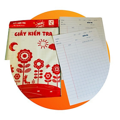 Giấy kiểm tra Ôly Kẻ Ngang dành cho học sinh