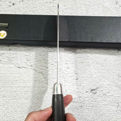 DAO - DAO BẾP NHẬT BẢN SANTOKU THÉP DAMASCUS MÃ A4 DT116 nt topcomshop vn