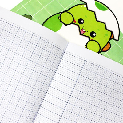 Tập Học Sinh - 4 Ô Ly Vuông - 96 Trang 80gsm - Deli CNA96-LID (Mẫu Bìa Giao Ngẫu Nhiên)