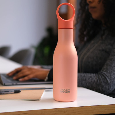 Bình giữ nhiệt Joseph Joseph 81119 Loop Coral dung tích 500ml