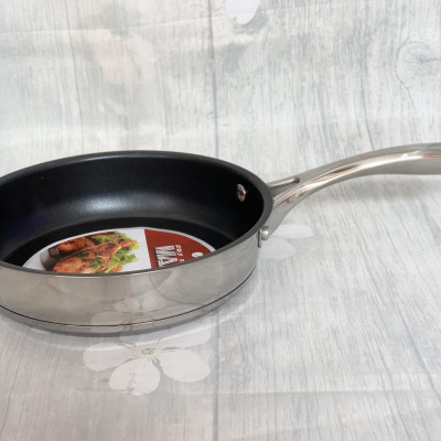 CHẢO INOX CHỐNG DÍNH ELMICH 3 ĐÁY MAX A 20CM