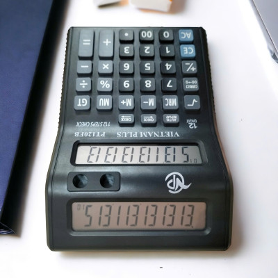 Máy tính hai màn hình Vinaplus PT-120FB Máy Tính Để Bàn - Hai Màn Hình Tính Tiền Tiện Lợi - Bảo Hành 2 Năm