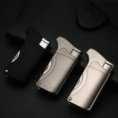 Vỏ Hột Quẹt Bật Lửa khò gas 1 tia kiêm bộ dụng cụ đa năng Honest BCZ241 thiết kế đẹp độc lạ - dùng gas cao cấp ( giao màu ngẫu nhiên )