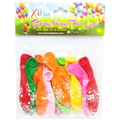 Bong Bóng Trang Trí Sinh Nhật - Phú Vinh Phát