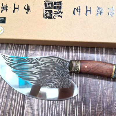 DAO BẾP - DAO THÁI CẮT HOA VĂN KHÂU ĐỒNG MÃ  A2 DT159 NT topcomshop vn