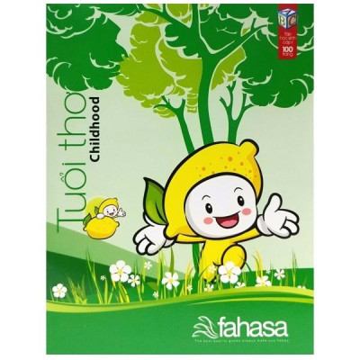 Combo 10 Tập Học Sinh 4 Ô Ly 100 Trang ĐL 80g/m2 - FAHASA + 1 Bao Tập
