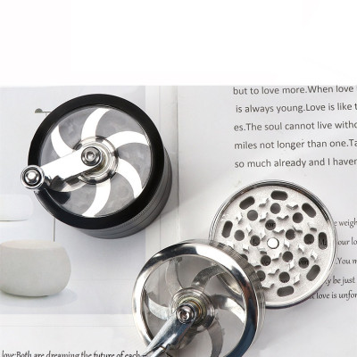 Cối Xay Thuốc Cầm Tay Bằng Kim Loại , thuốc sợi cho tẩu thuốc, tiêu ớt ( giao màu ngẫu nhiên)