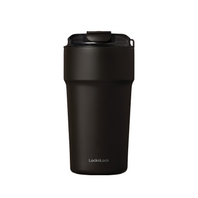 Ly giữ nhiệt 500ml LocknLock LHC4357 Metro Cafe Tumbler, Hàng chính hãng, Thép 304 không gỉ, có dây đeo tay - JoyMall