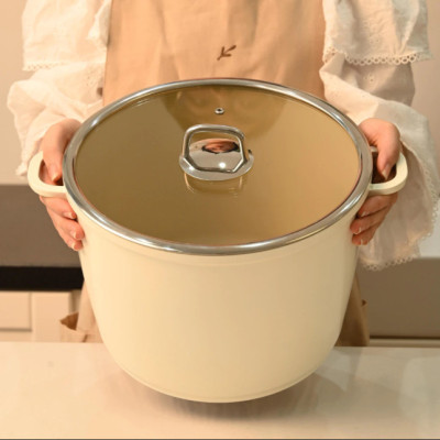 Bộ Nồi Chảo Phủ Gốm 5 Món Xtrema Chống Dính Haatz Hàn Quốc, Bền Bỉ, An Toàn Sức Khỏe, Hàng Chính hãng Bảo Hành 2 Năm