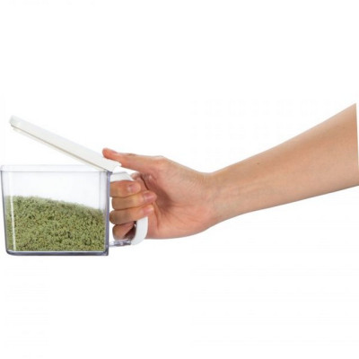 Bộ Đựng Gia Vị Nhà Bếp Cao Cấp Yoko Inochi Nhật Bản - Kháng Khuẩn - Nắp Kín - Sắp Xếp Linh Hoạt An Toàn Cho Sức Khoẻ  (117 x 109 x 303 mm) - Giao màu ngẫu nhiên